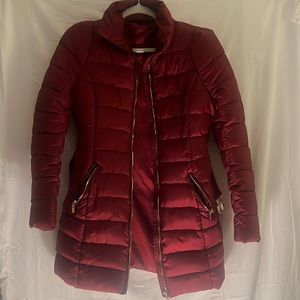 Mangano jacket, burgundy